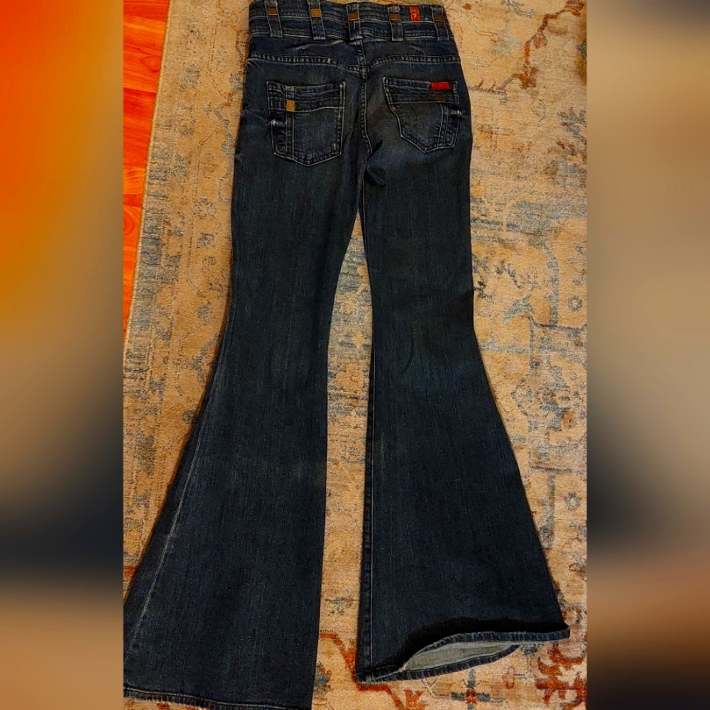 For all mandkind flare jeans